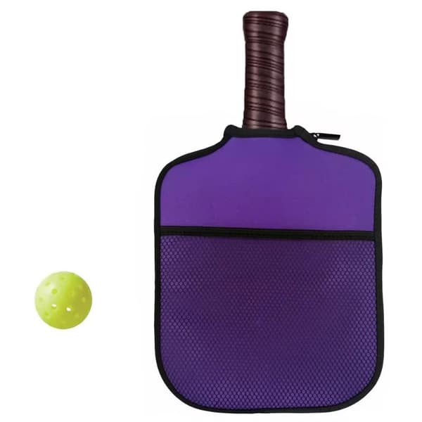 Neopren Pickleball Paddle Sleeve Myk Lett Vanntett P Black