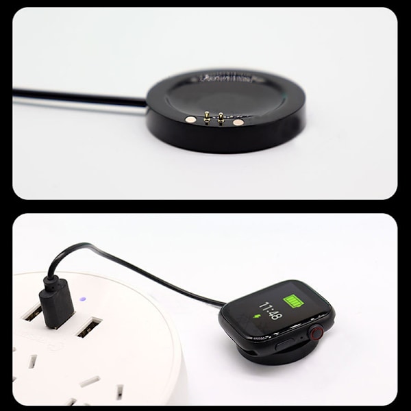 Smartwatch Lader Dock Stander Vuggebeslag Kompatibel til T50 A