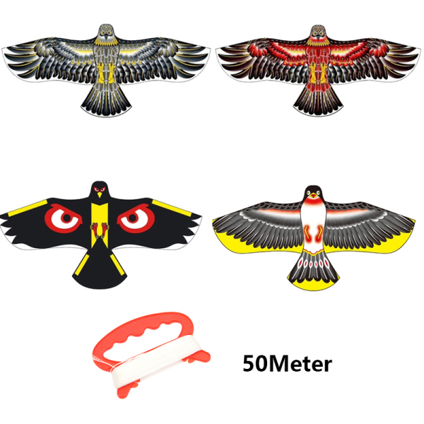 1,2m Flat Eagle Kite Barn Flying Bird Kites Uteleker Bi A10