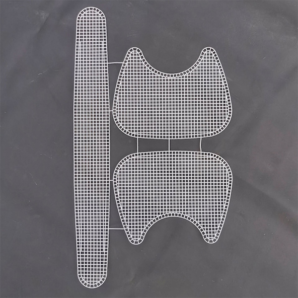 Underarm Taske Mesh Strik Foring Vævning Plastic Mesh Sheet Ac A