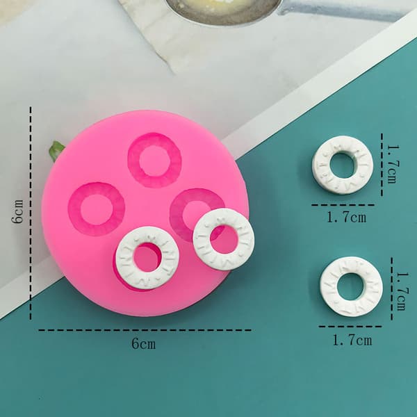1 Stk Form Forme Cookie Chokolade Kage Dekorationsværktøj Blød Si 2