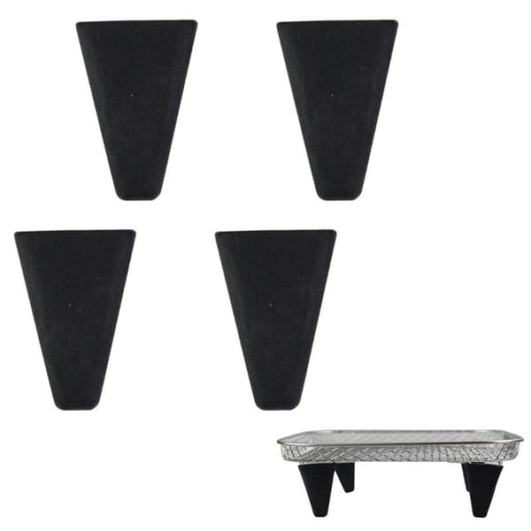 4/6/8 stk. dehydratorstativ silikonbufferpute airfryerplate Bu 6PCS