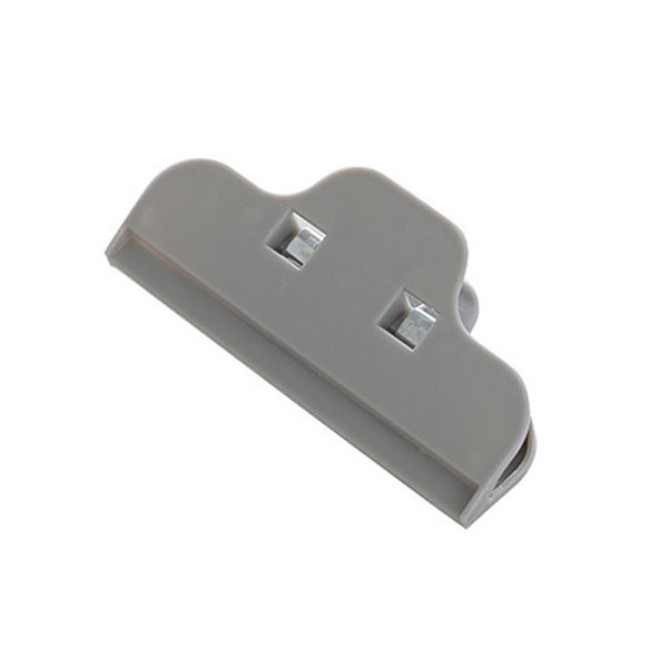 Forseglingsclips Tørret frugtpose Snackclips Fugtsikker plast Beige