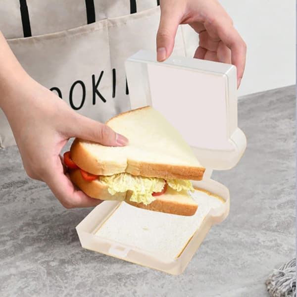 1 st Smörgåslåda Lunchlåda förvaringsbehållare Bärbar Bento B B