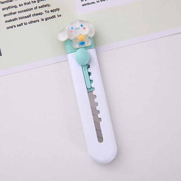 Kawaii Utility Cartoon Portable Mini Paper ter Box Opener Offi A3