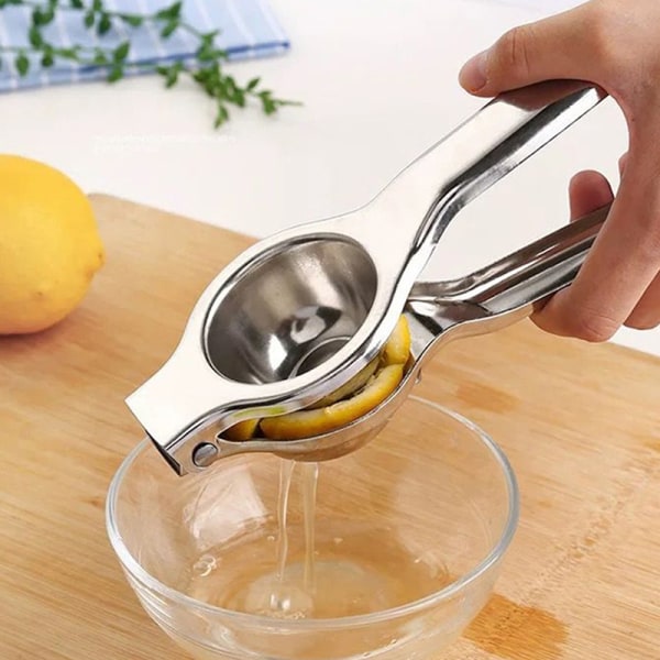 Rostfritt stål Citron Hand Manuell Juicer för Citron Orange Frui