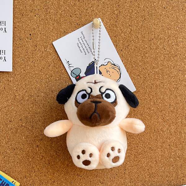 e Wuhuang Bazaar Svart anheng Doll Plysj Leke Liten Hund Katt Dol A1