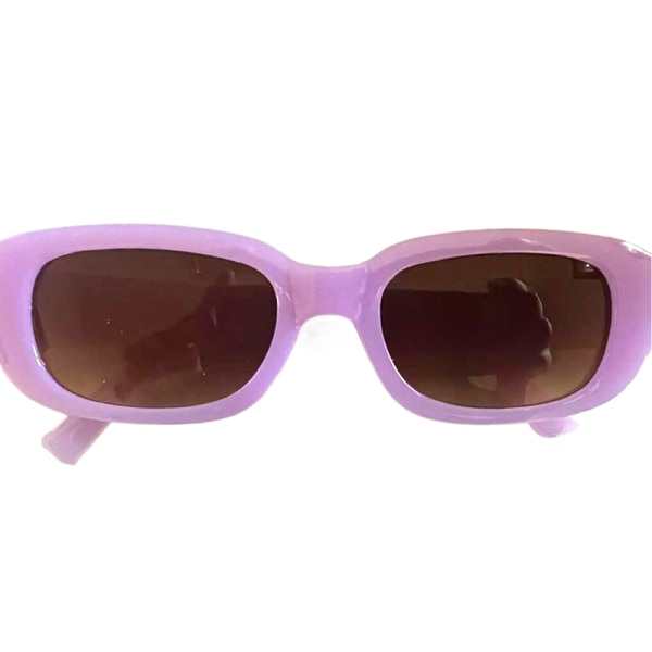 Små solbriller Kvinner Menn Trendy Vintage Brand Designer Hip Ho W