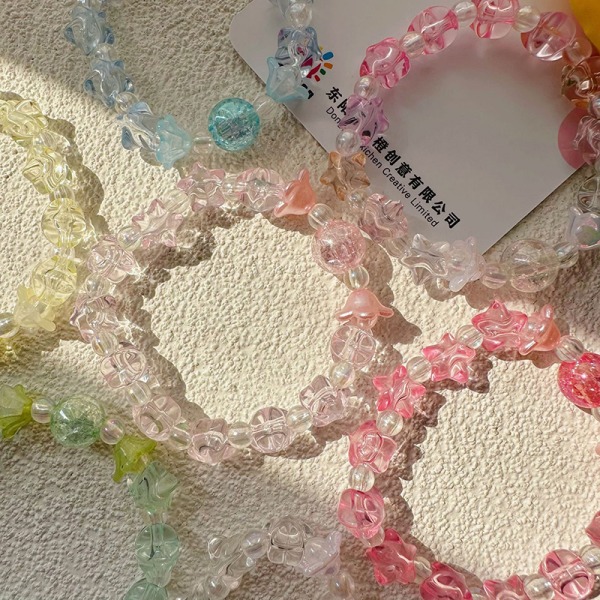 Ins Håndlavet Beaded Armbånd e Soft e Kvinde Student Hand String A1