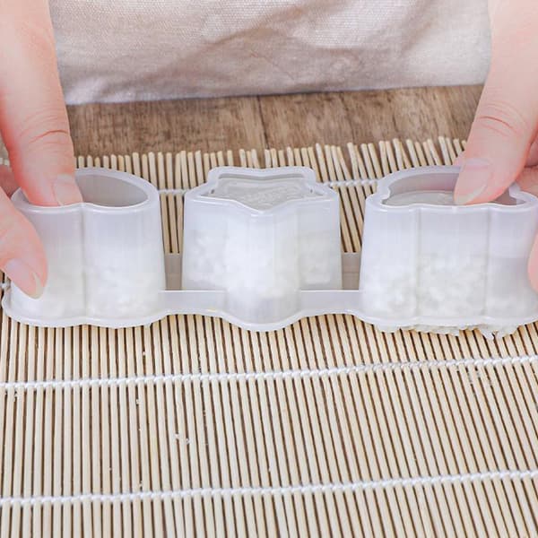 1 stk. Tegneserieform Risball Sett Sushi Form Bento Stempel Kitche