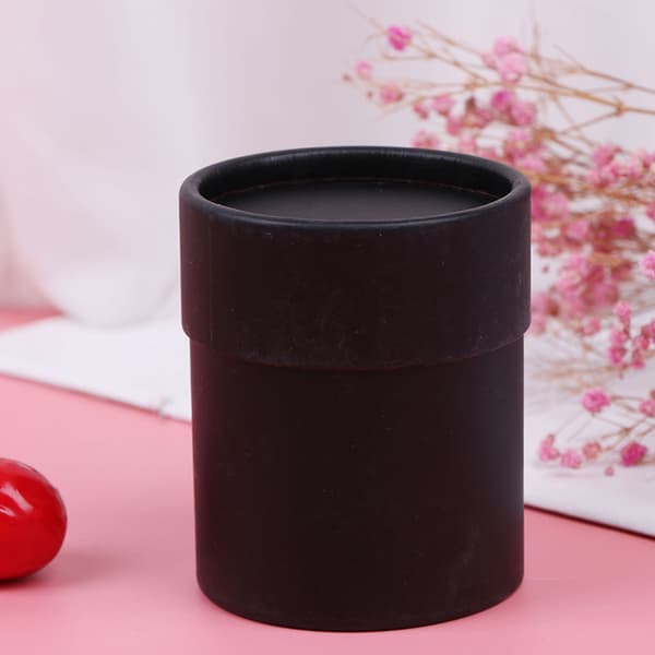 1st Mini Blomsterhink Rund Kramhink Gör-det-självpresentask Cylindrisk Black