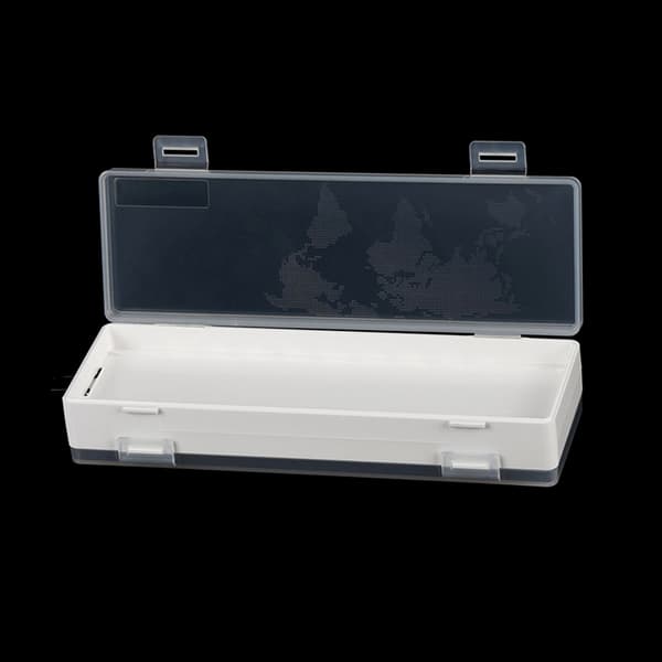 AA Batteriförvaringsfodral Hållare Organizer Kompakt PC Batterilåda