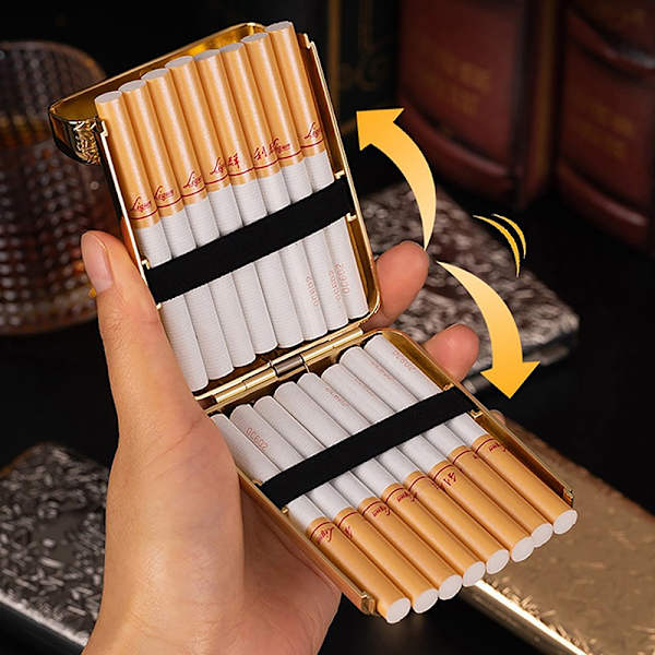 Uusi ylellinen vintage kaiverrettu case taskusäilytyslaatikko C