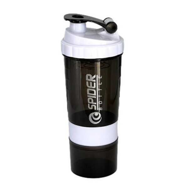 Vandkop Shake Cup Proteinpulver Fitness Sports Shake Cup Mil white