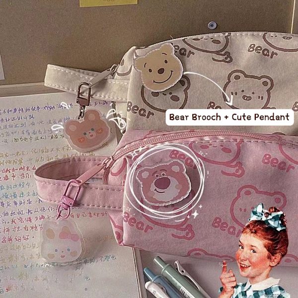 Case Pennfodral Ins e Strawberry Bear Case Soft e Bear Carr A2