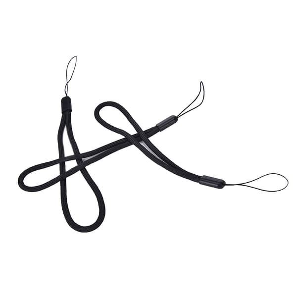 5x musta nylon rannehihna