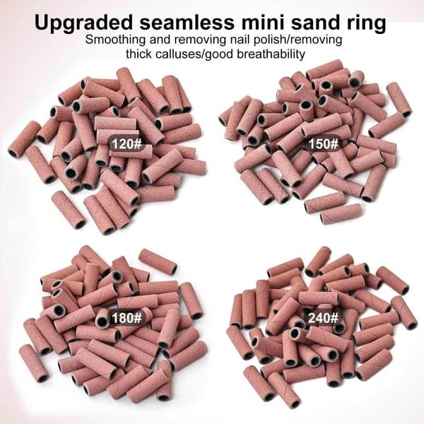 50/60/100 st mini slipband för nagelborrmaskin manikyr A3