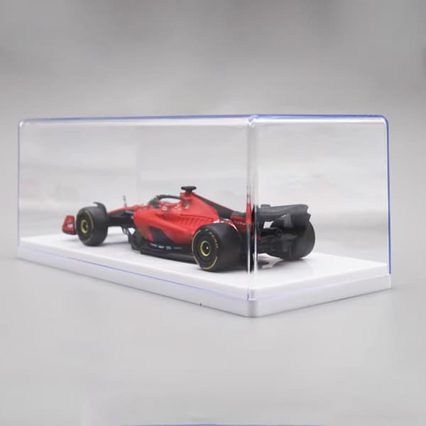 1:43 Bilmodell Display Box Transparent Skyddande Fodral Akryl Black