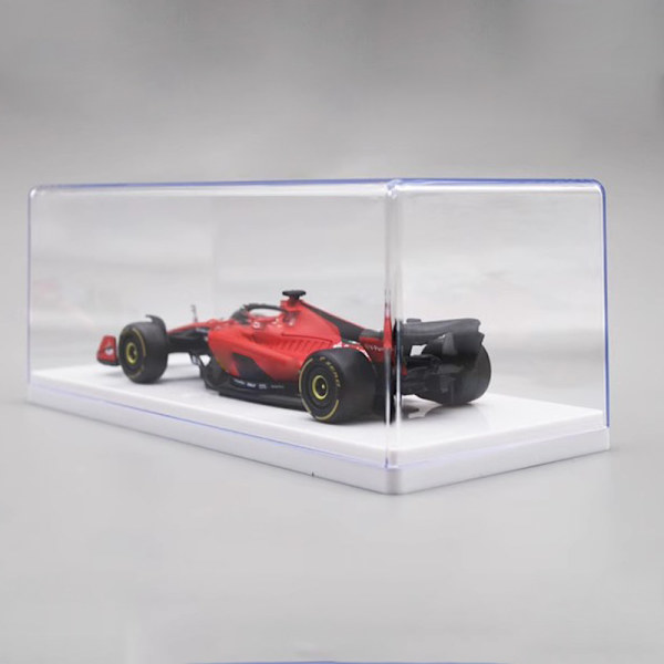 1:43 Bilmodell Displayboks Transparent Beskyttende Etui Akryl Black