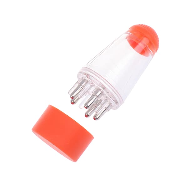 6ML Hodebunnsapplikator Flytende Hårvekstkam Serumolje Orange