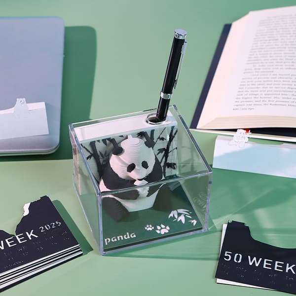 Time Piece Kalender 2026 Bordkalender 3D Afrivningskalender Pa