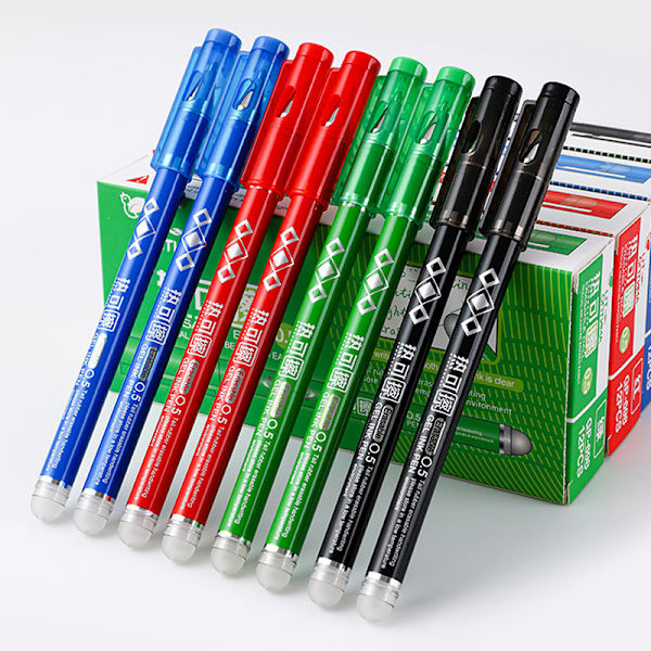 1 kpl Magic pyyhittävä set, värikäs 0,5 mm pyyhittävä geelikynä Blue