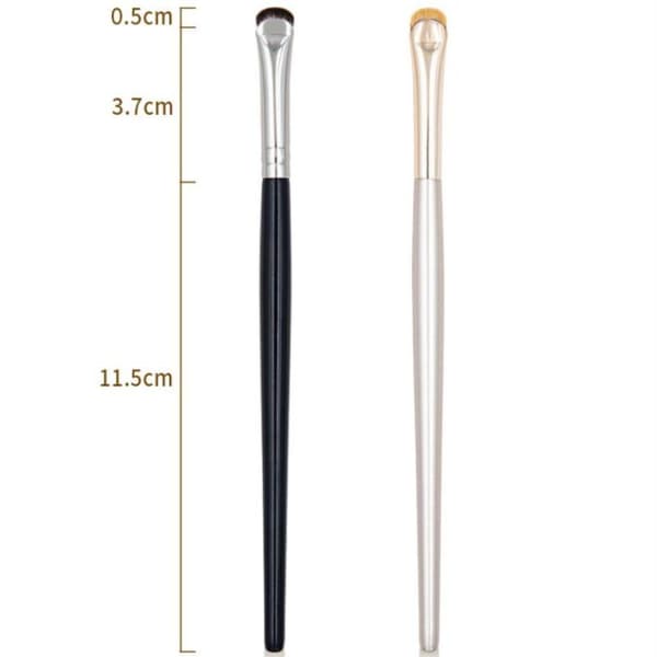2 stk. buede eyeliner makeupbørster øjenmakeup udtværingsværktøjer øje A1