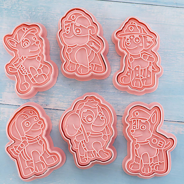PAW Patrol Biscuit ter Set ting Mould Cookie Pastry Mold ter