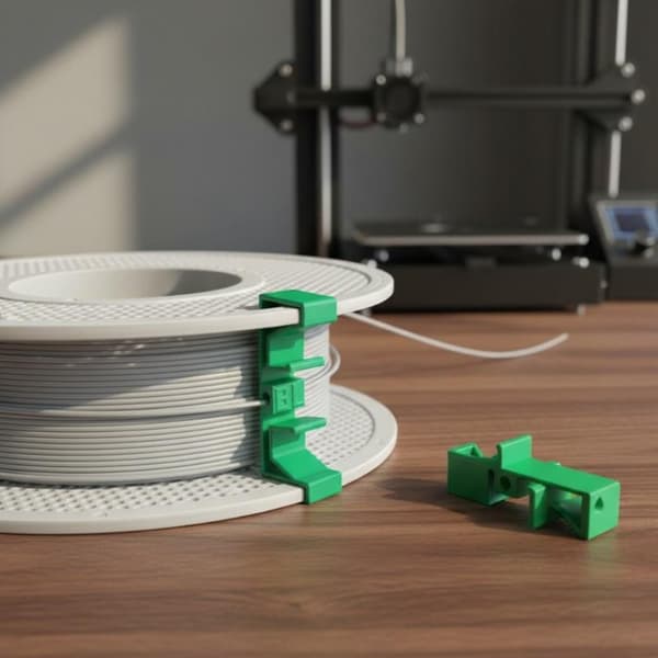 5 STK 3D-utskrift filamentklips spolelås for universell 3D-utskrift A1