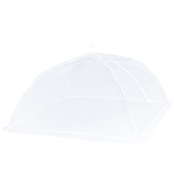 Mesh Cover Vikbart cover Tält Kupol Nätparaply Kök Gadge White 14in