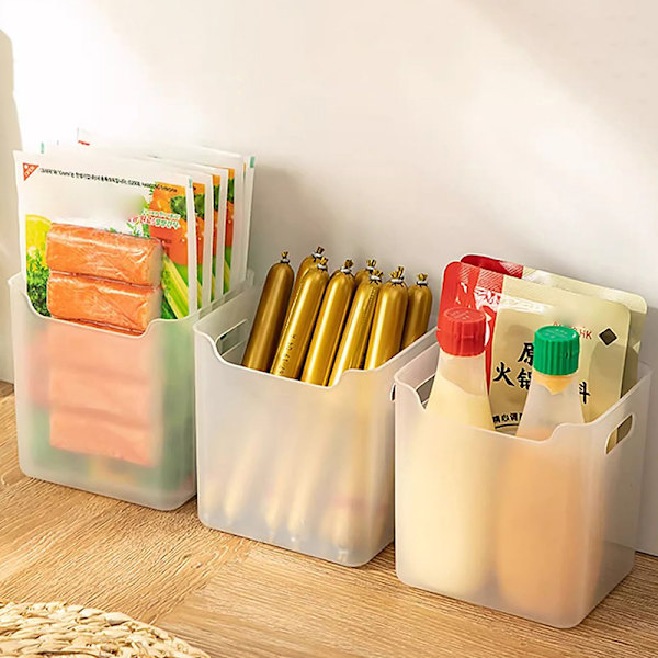 Jääkaapin säilytyslaatikko Jääkaapin tuoreiden järjestäjä Keittiö 5Pcs