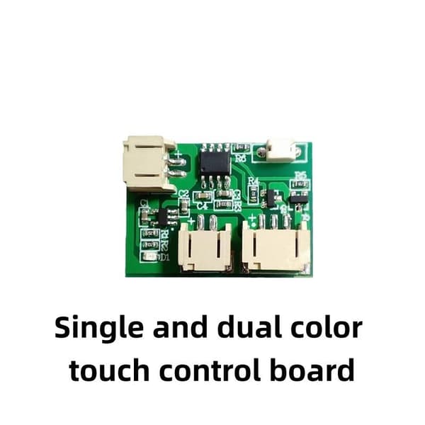 1/3/5 st LED 3-nivåers dimning Touch Control USB C Timer Av Cont Single dual Color