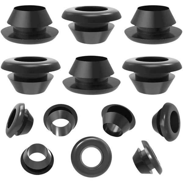 70 kpl kumiläpivientilajitelmasarja johdonsuojus kaapelointi 70pcs