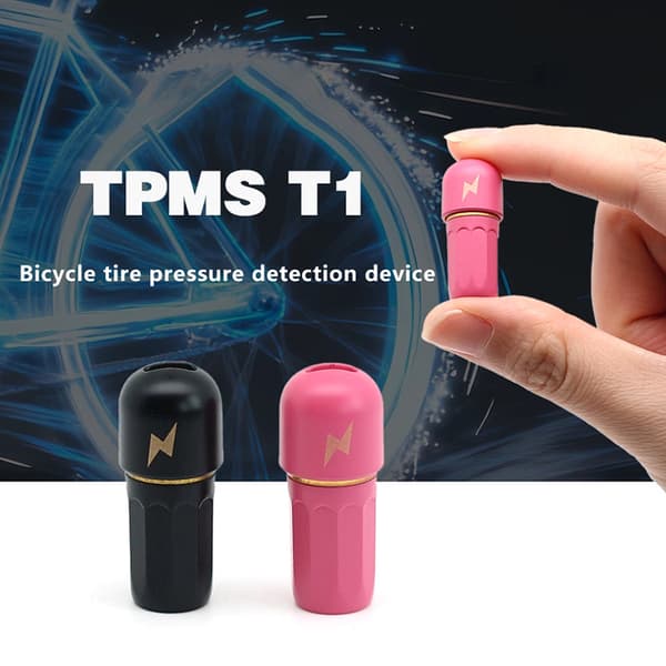 2 stycken/kartong TPMS T1 däcktrycksövervakningssystem cykelluft Pr Pink