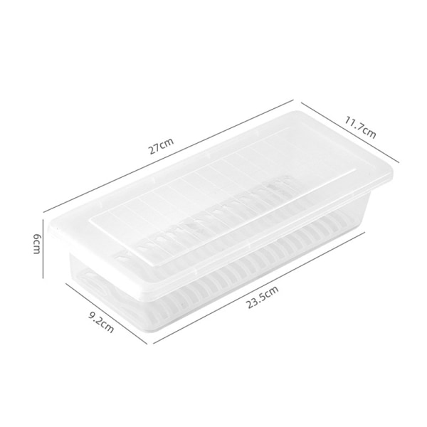Kjøleskap Fish Drip Box Kjøkken Klassifisering Oppbevaringsboks F S