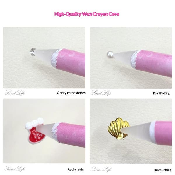 Neglekunst Dotting Crayon Rhinestone Picker Kontaktløs Afhentning T 3