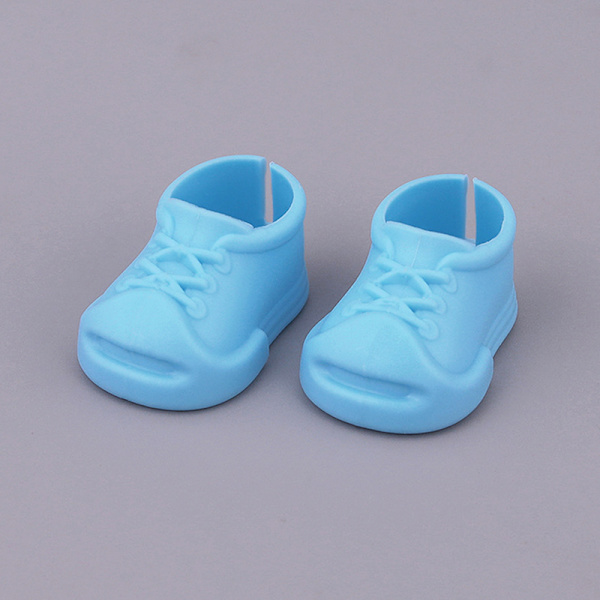 15/17cm Dockskor Plast Mini Skor För Dockor Mini Finger Sko A2
