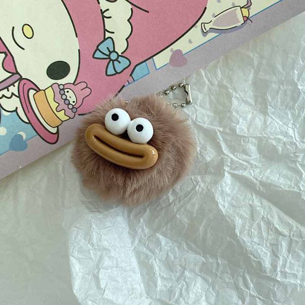 Mouth Plysch Nyckelring Korv Mundocka Ugly e Plysch Leksaksväska Eller Coffee