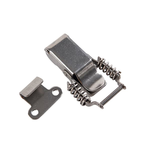 Rustfritt stål 304 Spring Hasp Toolbox Toggle Låser Lås Har A1