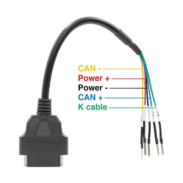Bil OBD 2 Diagnostisk Adapter OBD Stik Jumper Interface Ext
