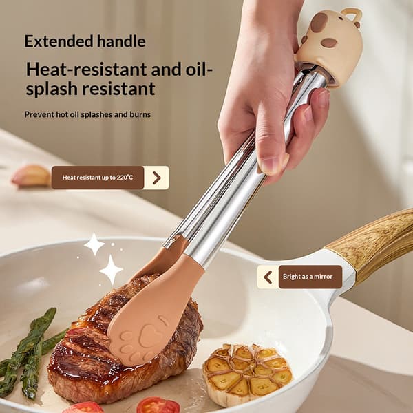 Kloformade klämmor e Tecknade måltidsklämmor Grillklämmor Smörgås Brown