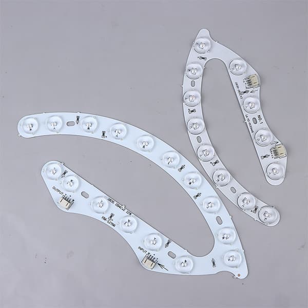 2/5 st LED-ljuskälla eftermonteringsljuspanel 9/12W med lins för 12W 5pcs