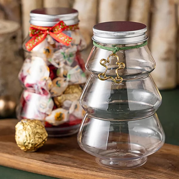 500 ml juletre snømann drikker juice godteriflaske Xmas P A