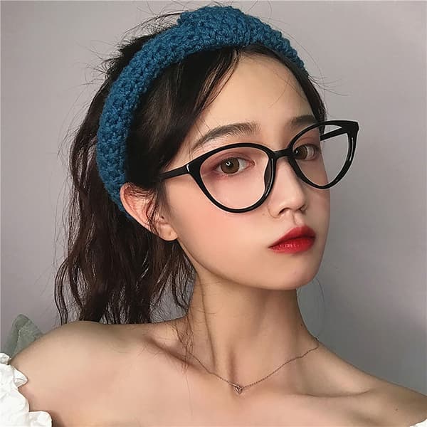Trendy Cat Eye Triangle Frame Solbriller Dame Vintage Sun Glass A4
