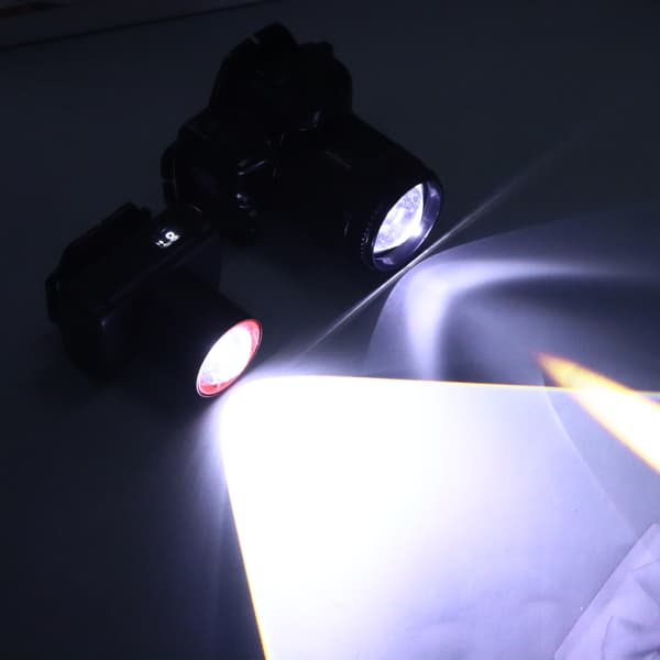 LED Sensor Pannlampa Camping Sökljus Framlyktor Strålkastare A3