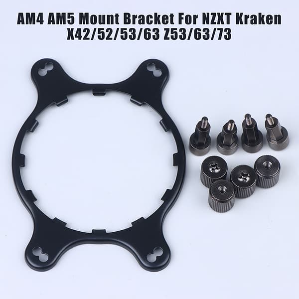 AM4 AM5 Monteringsfäste Stud Mutter Kit För NZXT Kraken X42 X52 X62 04