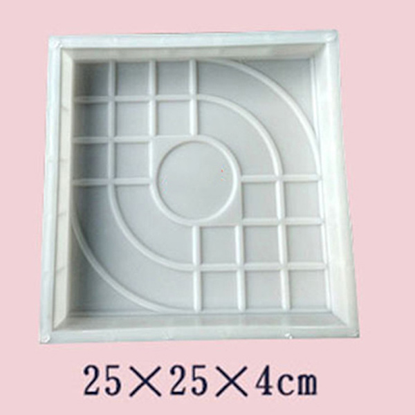 Path Maker DIY Paving Mold Murstein Betong Stein Square Mold fo