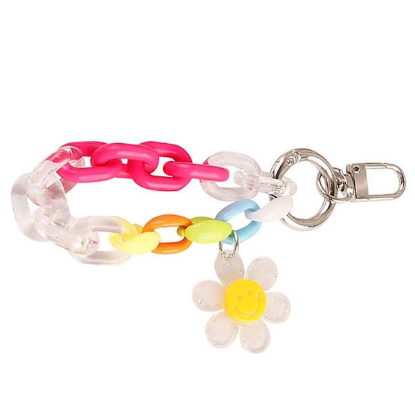Akryyli Candy Color Sun Flower Chains Avaimenperät Muoti Creati A1