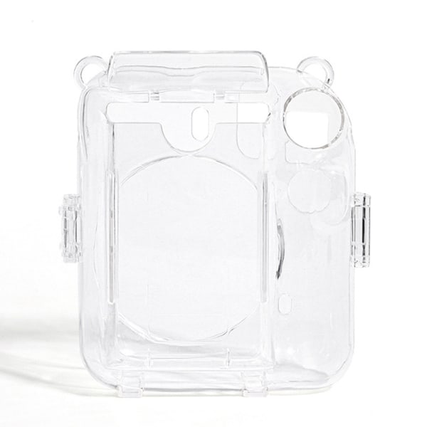 1sett for Instax Mini 12 Transparent kameraveske reiseskulder A4