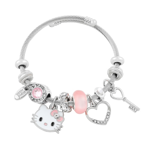 Armbånd Krystalperler Kawaii Small Fresh Fashion Bangle Hånd A A2